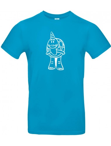 Kinder-Shirt lustige Tiere Einhornschildkröte, Einhorn, Schildkröte atoll, 104