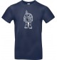 Kinder-Shirt lustige Tiere Einhornschildkröte, Einhorn, Schildkröte blau, 104