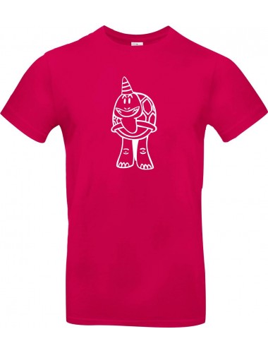 Kinder-Shirt lustige Tiere Einhornschildkröte, Einhorn, Schildkröte pink, 104