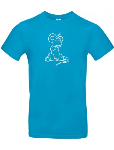 Kinder-Shirt lustige Tiere Einhorn Maus , Einhorn, Maus  atoll, 104