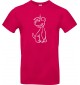 Kinder-Shirt lustige Tiere Einhornhund, Einhorn, Hund, pink, 104