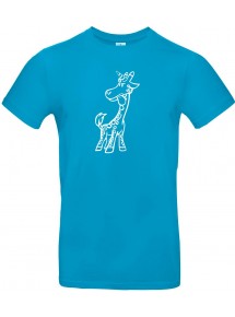 Kinder-Shirt lustige Tiere Einhorngiraffe, Einhorn, Giraffe, atoll, 104