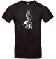 Kinder-Shirt lustige Tiere Einhornzebra, Einhorn, Zebra, schwarz, 104