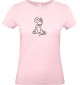 Lady T-Shirt lustige Tiere Einhorn Maus , Einhorn, Maus   rosa, L