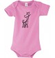 Baby Body lustige Tiere Einhorngiraffe, Einhorn, Giraffe, rosa, 12-18 Monate