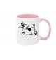 Kaffeepott lustige Tiere Einhornkuh, Einhorn, Kuh , rosa