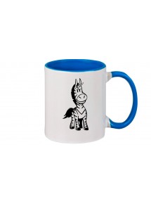 Kaffeepott lustige Tiere Einhornzebra, Einhorn, Zebra, royal