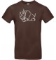 T-Shirt lustige Tiere Einhornnashorn, Einhorn, Nashorn