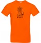 T-Shirt lustige Tiere Einhornkatze, Einhorn, Katze  orange, L
