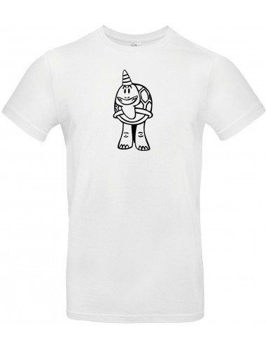 T-Shirt lustige Tiere Einhornschildkröte, Einhorn, Schildkröte