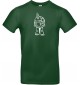 T-Shirt lustige Tiere Einhornschildkröte, Einhorn, Schildkröte grün, L