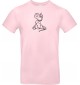 T-Shirt lustige Tiere Einhorn Maus , Einhorn, Maus  rosa, L