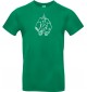 T-Shirt lustige Tiere Einhornelefant, Einhorn, Elefant kelly, L
