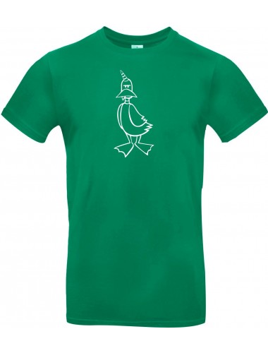 T-Shirt lustige Tiere Einhornente, Einhorn, Ente kelly, L