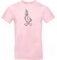 T-Shirt lustige Tiere Einhornente, Einhorn, Ente rosa, L