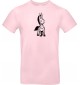 T-Shirt lustige Tiere Einhornzebra, Einhorn, Zebra rosa, L