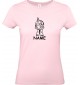 Lady T-Shirt lustige Tiere mit Wunschnamen Einhornschildkröte, Einhorn, Schildkröte  rosa, L