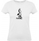 Lady T-Shirt lustige Tiere mit Wunschnamen Einhornzebra, Einhorn, Zebra, weiss, L
