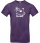 T-Shirt lustige Tiere mit Wunschnamen Einhornkuh, Einhorn, Kuh