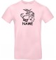 T-Shirt lustige Tiere mit Wunschnamen Einhornziege, Einhorn, Ziege