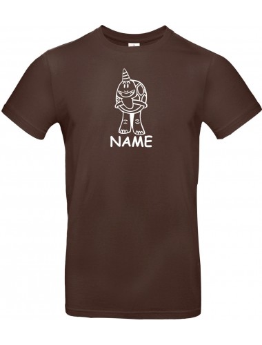 T-Shirt lustige Tiere mit Wunschnamen Einhornschildkröte, Einhorn, Schildkröte