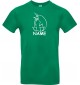 T-Shirt lustige Tiere mit Wunschnamen Einhornpinguin, Einhorn, Pinguin kelly, L
