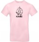 T-Shirt lustige Tiere mit Wunschnamen Einhornelefant, Einhorn, Elefant rosa, L