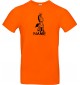 T-Shirt lustige Tiere mit Wunschnamen Einhornzebra, Einhorn, Zebra orange, L