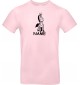 T-Shirt lustige Tiere mit Wunschnamen Einhornzebra, Einhorn, Zebra rosa, L