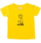 Kinder T-Shirt lustige Tiere mit Wunschnamen Einhornhund, Einhorn, Hund