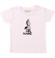 Kinder T-Shirt lustige Tiere mit Wunschnamen EinhornZebra , Einhorn, Zebra rosa, 0-6 Monate