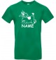 Kinder-Shirt lustige Tiere mit Wunschnamen Einhornkuh, Einhorn, Kuh