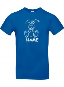 Kinder-Shirt lustige Tiere mit Wunschnamen Einhornhase, Einhorn, Hase