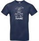 Kinder-Shirt lustige Tiere mit Wunschnamen Einhornhase, Einhorn, Hase, blau, 104