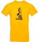 Kinder-Shirt lustige Tiere mit Wunschnamen Einhornzebra, Einhorn, Zebra, gelb, 104