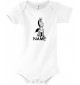 Baby Body lustige Tiere mit Wunschnamen Einhornzebra, Einhorn, Zebra, weiss, 12-18 Monate