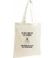 Shopping Bag Organic Zen, Shopper mit tollem Spruch Die Welt wäre viel schöner, wenn Mücken Fett statt Blut saugen würden, Far