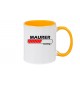 Kaffeepott Maurer Loading , gelb