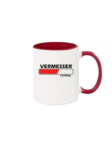 Kaffeepott Vermesser Loading , burgundy