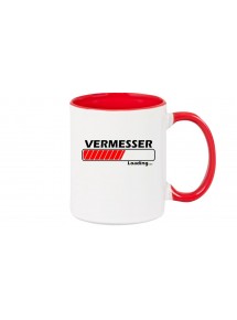 Kaffeepott Vermesser Loading , rot
