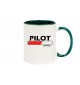 Kaffeepott Pilot Loading , gruen