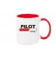 Kaffeepott Pilot Loading , rot