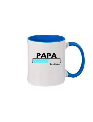 Kaffeepott Papa Loading , royal