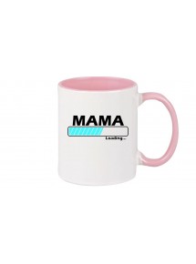 Kaffeepott Mama Loading , rosa
