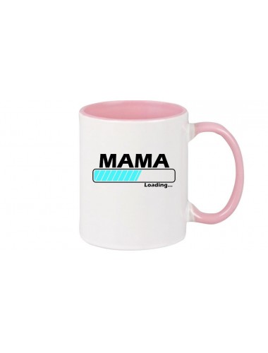 Kaffeepott Mama Loading , rosa