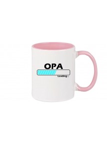 Kaffeepott Opa Loading , rosa