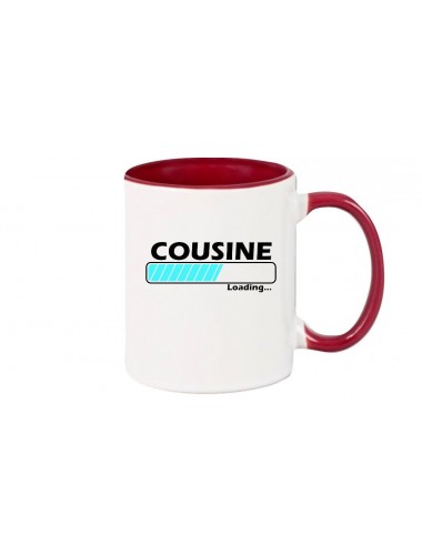 Kaffeepott Cousine Loading , burgundy