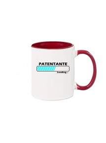 Kaffeepott Patentante Loading , burgundy