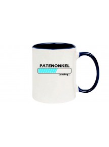 Kaffeepott Patenonkel Loading , blau