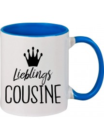 Kaffeepott Lieblings Cousine , royal